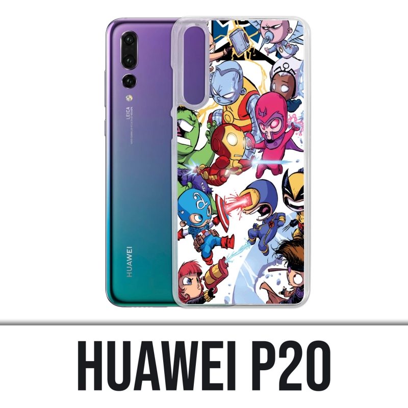 Coque Huawei P20 - Cute Marvel Heroes