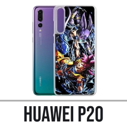 Coque Huawei P20 - Dragon Ball Goku Vs Beerus