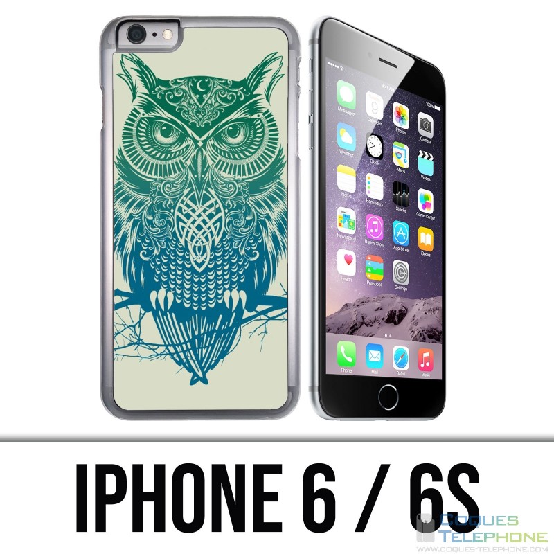 IPhone 6 / 6S Fall - abstrakte Eule