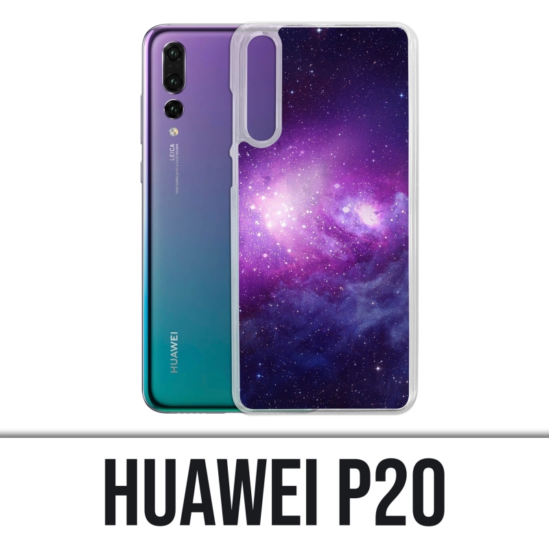 Coque Huawei P20 - Galaxie Violet