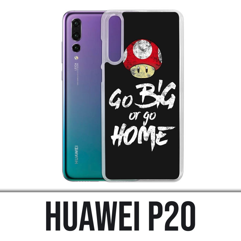 Huawei P20 Case - Gehen Sie groß oder gehen Sie nach Hause Bodybuilding