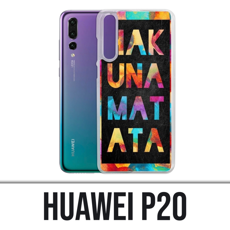 Coque Huawei P20 - Hakuna Mattata