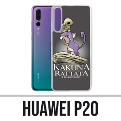 Coque Huawei P20 - Hakuna Rattata Pokémon Roi Lion