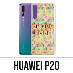 Huawei P20 case - Happy Days