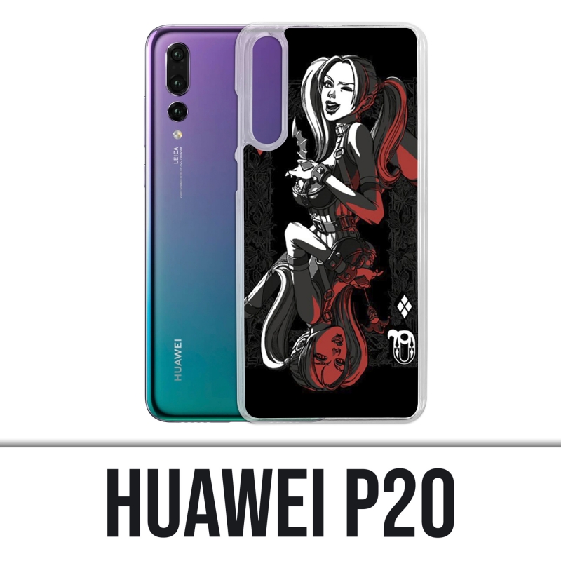 Coque Huawei P20 - Harley Queen Carte