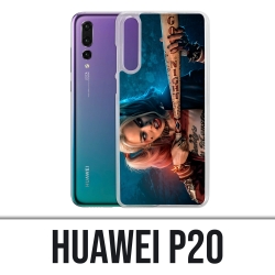 Funda Huawei P20 - Harley-Quinn-Batte