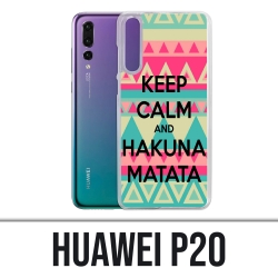 Huawei P20 Case - Behalten Sie Ruhe Hakuna Mattata