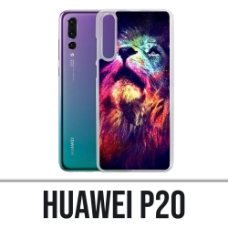 Huawei P20 Case - Lion Galaxy