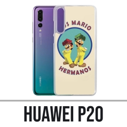 Funda Huawei P20 - Los Mario Hermanos