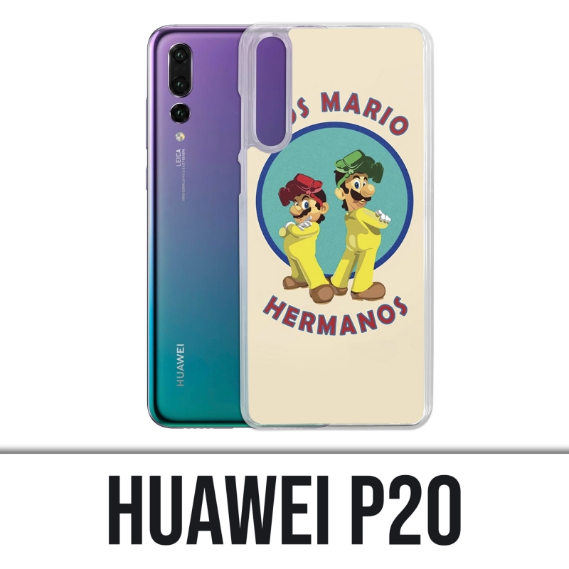 Coque Huawei P20 - Los Mario Hermanos