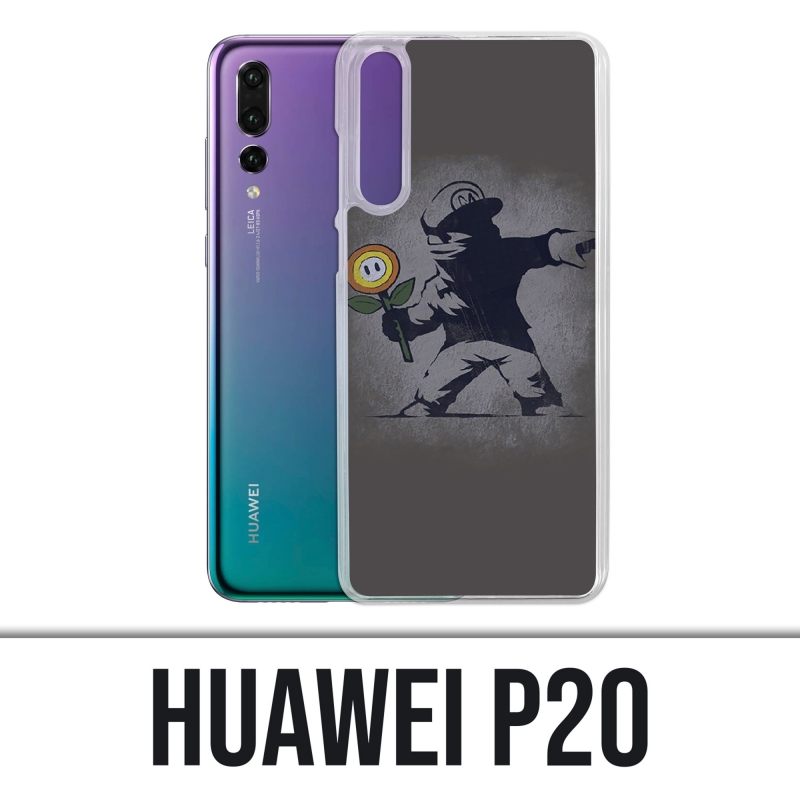 Coque Huawei P20 - Mario Tag