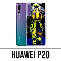 Huawei P20 Case - Motogp Valentino Rossi Konzentration