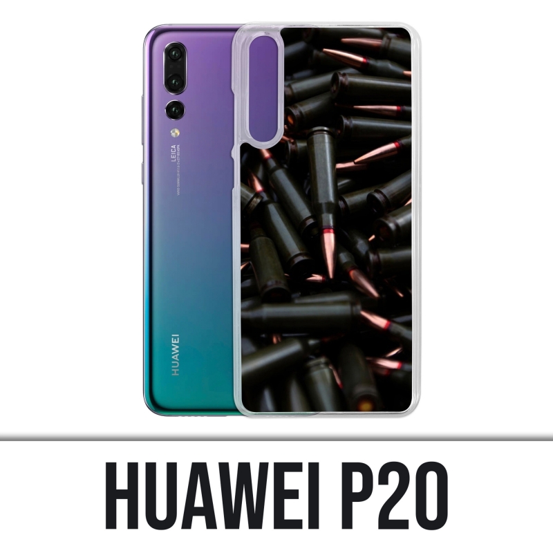 Custodia Huawei P20 - Munition Black