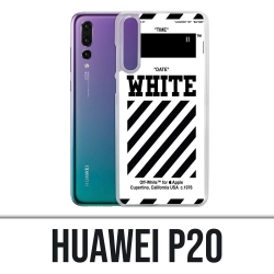 Funda Huawei P20 - Blanco roto Blanco