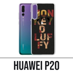 Funda Huawei P20 - One Piece Monkey D Luffy