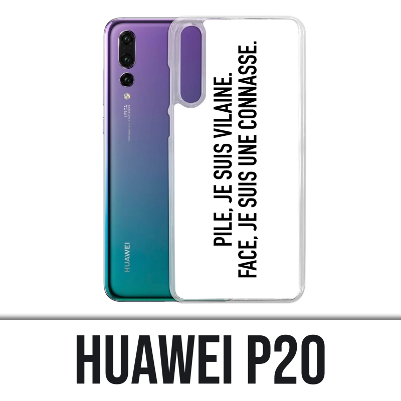 Custodia Huawei P20 - Batteria Face Face impertinente