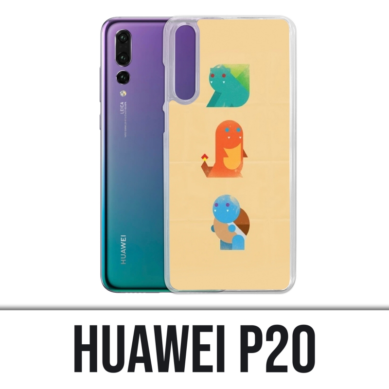 Custodia Huawei P20 - Pokemon astratto