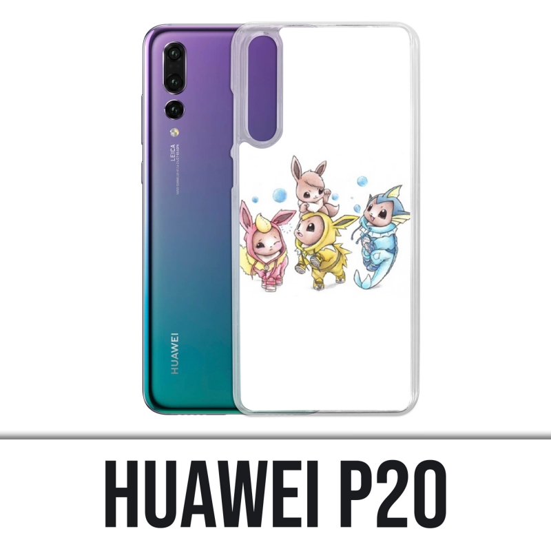 Coque Huawei P20 - Pokémon Bébé Evoli Évolution