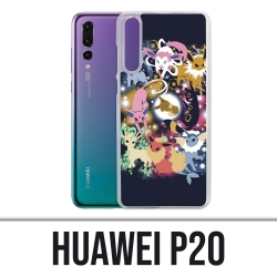 Huawei P20 Case - Pokémon Évoli Évolutions