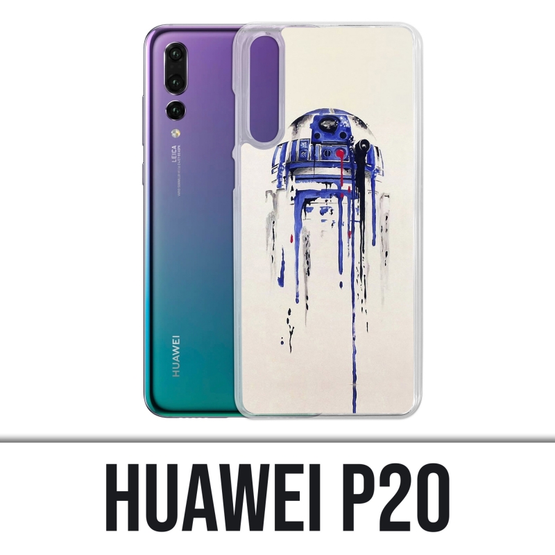 Funda Huawei P20 - Pintura R2D2