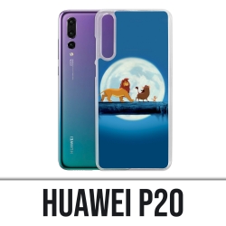 Coque Huawei P20 - Roi Lion Lune