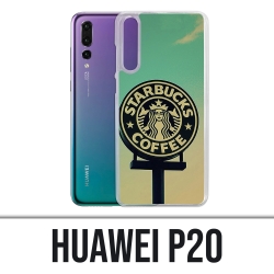 Custodia Huawei P20 - Starbucks Vintage