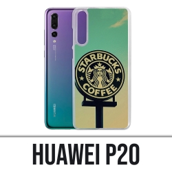 Funda Huawei P20 - Starbucks Vintage