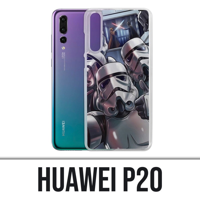 Custodia Huawei P20 - Stormtrooper Selfie