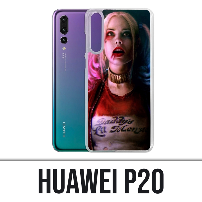 Funda Huawei P20 - Escuadrón Suicida Harley Quinn Margot Robbie
