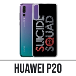 Coque Huawei P20 - Suicide Squad Logo