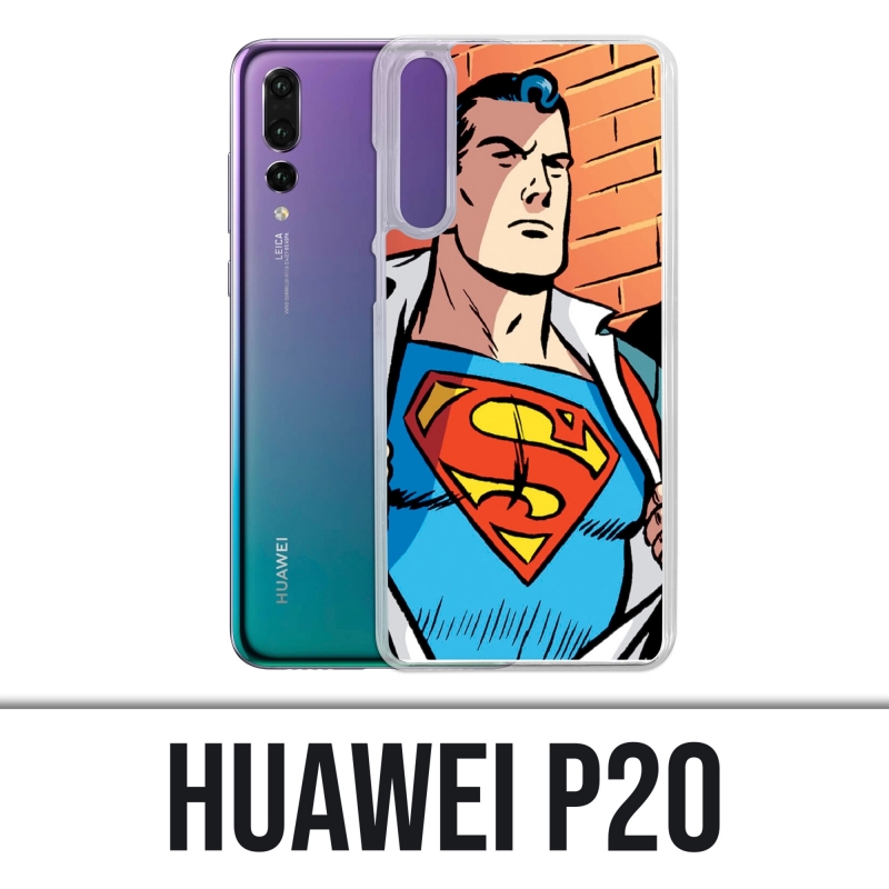 Coque Huawei P20 - Superman Comics