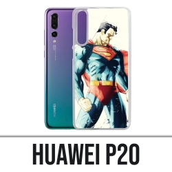 Coque Huawei P20 - Superman Paintart