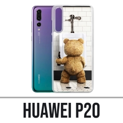Coque Huawei P20 - Ted Toilettes