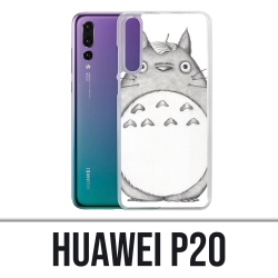 Huawei P20 Case - Totoro Zeichnung