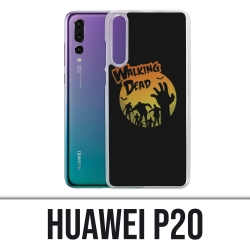 Funda Huawei P20 - Walking Dead Logo Vintage
