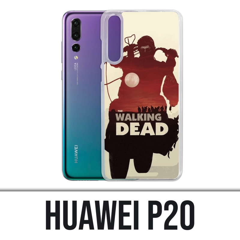 Custodia Huawei P20 - Walking Dead Moto Fanart