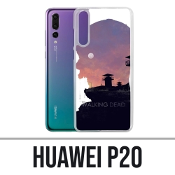 Funda Huawei P20 - Walking Dead Ombre Zombies