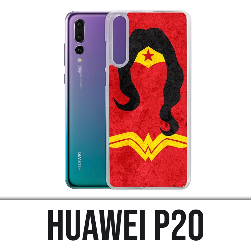 Funda Huawei P20 - Wonder Woman Art Design