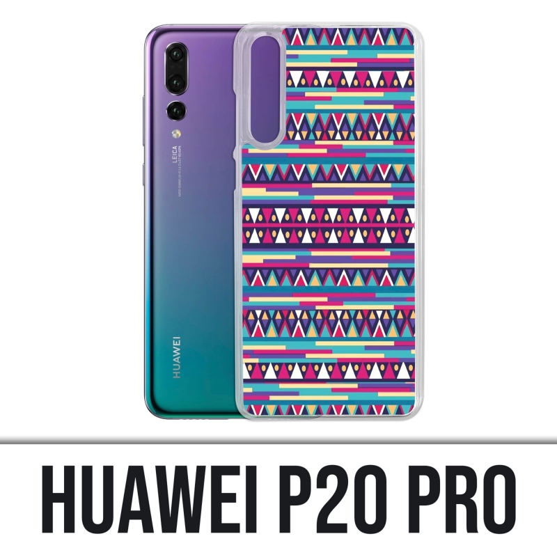 Huawei P20 Pro Case - Pink Azteque