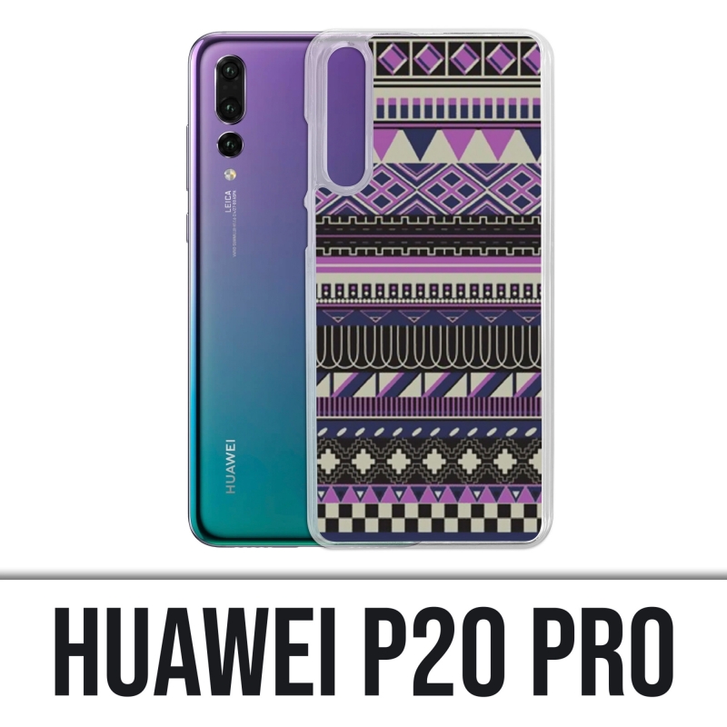 Coque Huawei P20 Pro - Azteque Violet