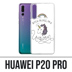 Funda Huawei P20 Pro - Perra, por favor Unicornio Unicornio