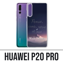 Huawei P20 Pro Case - Disney Zitat Think Think Reve