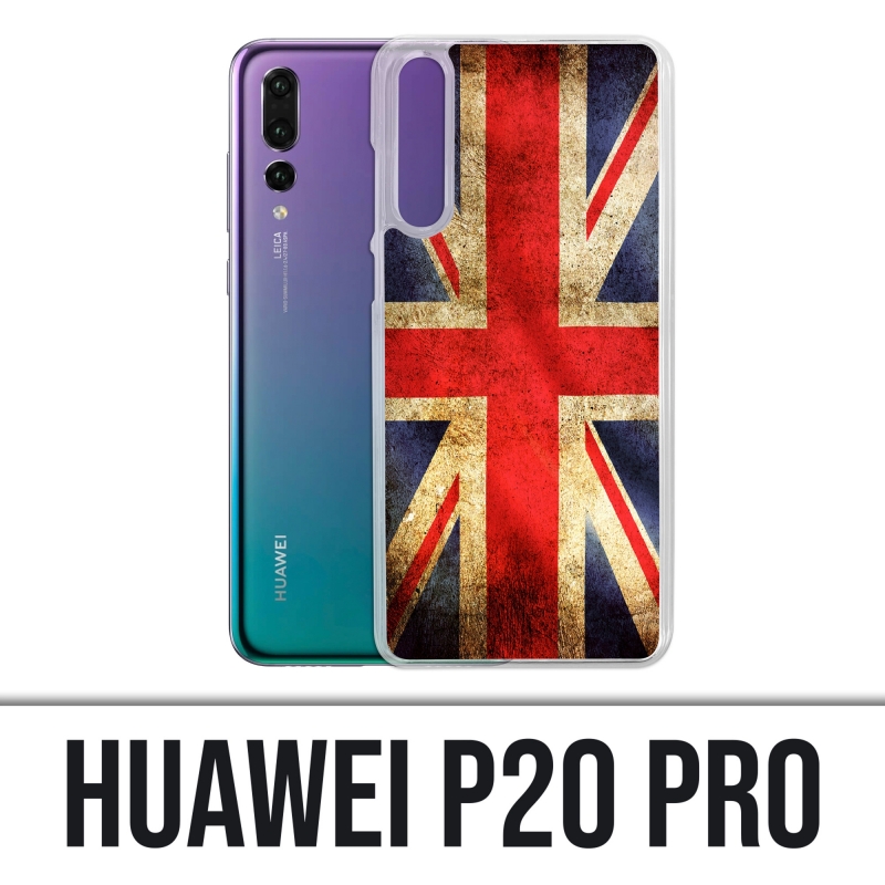 Coque Huawei P20 Pro - Drapeau Uk Vintage