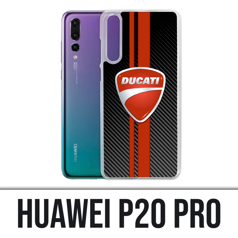 Huawei P20 Pro Case - Ducati Carbon