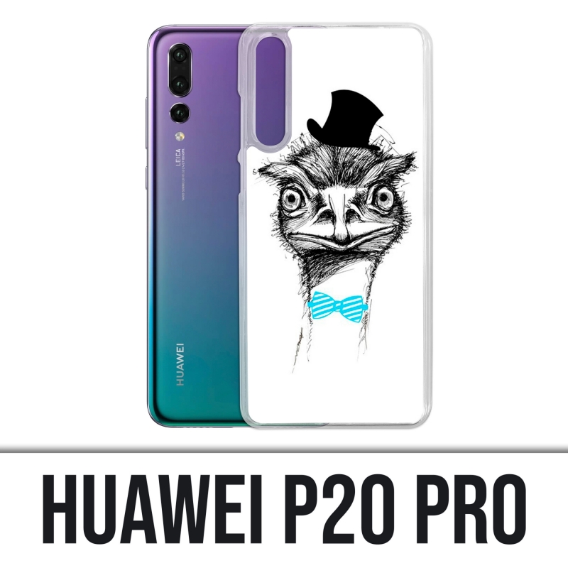 Funda Huawei P20 Pro - Funny Avestruz