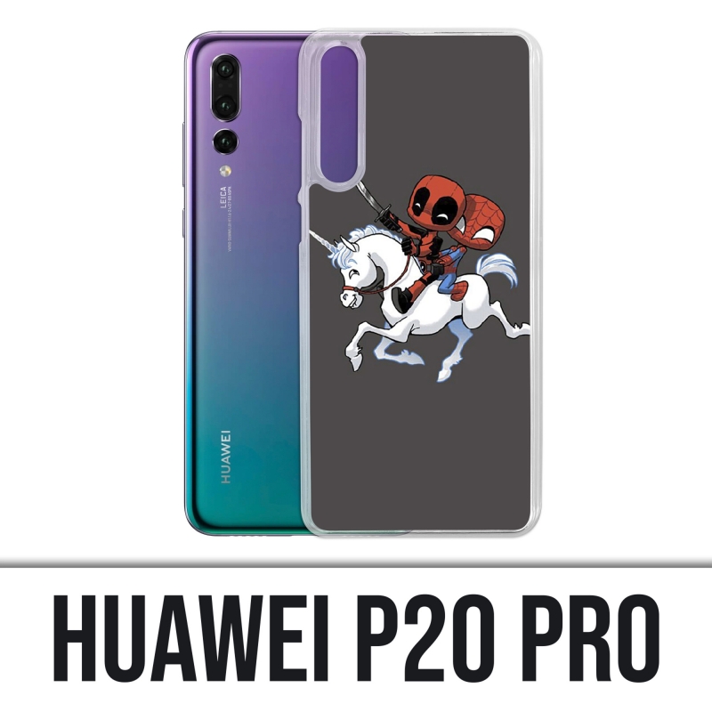 Coque Huawei P20 Pro - Licorne Deadpool Spiderman