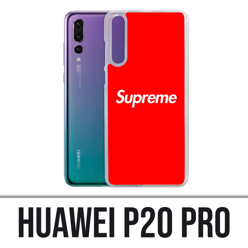 Custodia Huawei P20 Pro - Logo Supreme