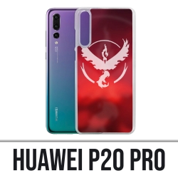 Huawei P20 Pro Hülle - Pokémon Go Team Red Grunge