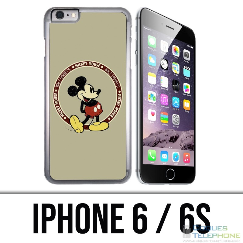 Coque iPhone 6 / 6S - Mickey Vintage