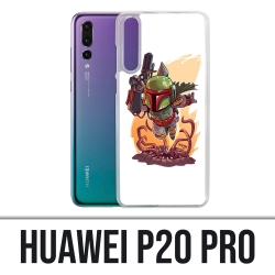 Huawei P20 Pro case - Star Wars Boba Fett Cartoon